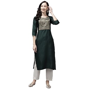 INDO ERA Womens Yoke Design Polyester Calf