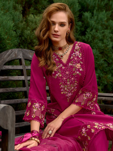 Indo Era Women Cotton Blend Kurta Pant