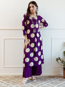 Indo Era Women Kurta Palazzo Set