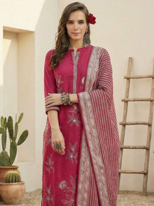Indo Era Women Kurta Pant Dupatta Set
