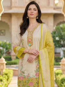 Indo Era Women Kurta Pant Dupatta Set
