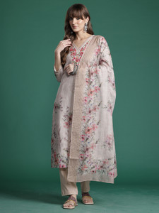Indo Era Women Kurta Pant Dupatta Set
