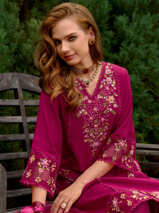 Indo Era Women Kurta Pant Dupatta Set