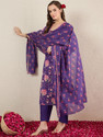 Indo Era Women Kurta Pant Dupatta Set