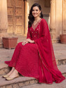Indo Era Women Kurta Pant Dupatta Set
