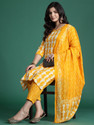 Indo Era Women Kurta Pant Dupatta Set