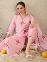Indo Era Women Kurta Pant Dupatta Set