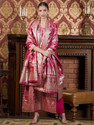 Indo Era Women Kurta Pant Dupatta Set