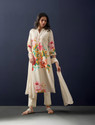 Indo Era Women Kurta Pant Dupatta Set