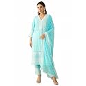 INDO ERA Women Pure Cotton Kurta Set