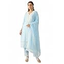 INDO ERA Women Pure Cotton Kurta Set