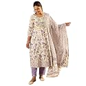 INDO ERA Women39s Off White Pure Cotton