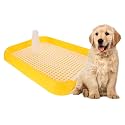 ULTECHNOVO Dog Toilet Pp Grid Design Indoor Use 17.71 X 14.05 X 1.96 in