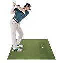 The Indoor Golf Shop SIGPRO Softy LITE Golf Mat - Lightweight, Space-Saving, Professional-Grade Practice Mat, Realistic Fairway Feel - Replaceable Hitting Strip, Responsive Cushioning & Joint-Friendly