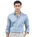 IndoPrimo Men39s Satin Shirt with Spread Collar