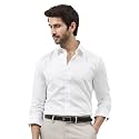 IndoPrimo Men39s Satin Shirt with Spread Collar
