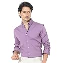 IndoPrimo Men39s Satin Shirt with Spread Collar