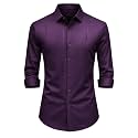 IndoPrimo Men39s Regular Fit Satin Designer Shirt