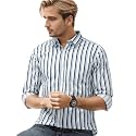 IndoPrimo Men39s Cotton Shirt with Spread Collar
