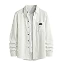 IndoPrimo Mens Corduroy Shirt Premium Ribbed