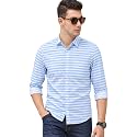 IndoPrimo Mens Striped Casual Shirt Premium