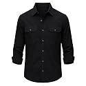 IndoPrimo Mens Stylish Cotton Casual Shirt for