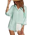 IndoPrimo Striped Western Shirt for Women 