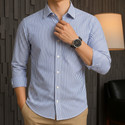 indossare Men Striped Formal Multicolor Shirt