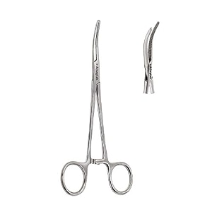 is indosurgicals hemostatic artery forceps curved 534