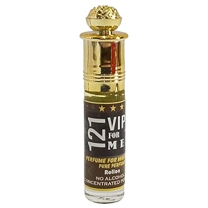 indra sugandh bhandar 121 vip attar for men amp women  alcohol-free perfume oil  natural essential oil based fragrance  6ml roll on  travel size ittar