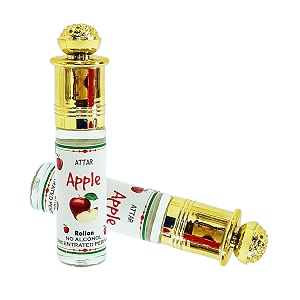 indra sugandh bhandar fruity collection apple attar for men amp women  alcohol-free perfume oil  apple inspired fruity fragrance  6ml roll on ittar