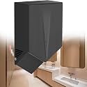 Induction Hand Dryer, Fully Automatic, High-Speed Automatic Hand Dryer for Commercial Use - Ideal for Offices, Restaurants, Malls, and Public Restrooms(Black)