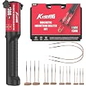 Induction Heater Bolt 1300W 110V,Induction Bolt Heater Removal Tool Kit with 10 Coils for Rusty Screw Removing,Red