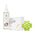 Indulgeo Essentials Castor Oil 200ml + Navel Patch for Oil (20 Pcs) Combo | CastorOil Patches for Belly Button | Self-Adhesive Navel Patches for Oil Therapy, Liver Detox, Accelerate Metabolism, Anti-Seepage, Easy to Use