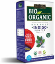Indus Valley Bio Organic Indigo Powder Henna, Indigofera Tinctoria For Hair Color & Hair Care (250 g)