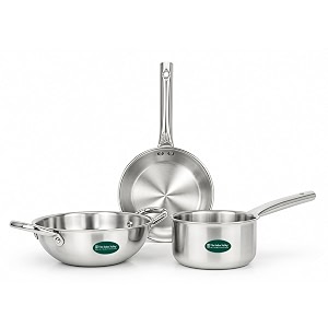 The Indus Valley Tri-Ply Stainless Steel Cookware