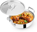 The Indus Valley Triply Stainless Steel Uruli