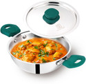 The Indus Valley Triply Stainless Steel Wok
