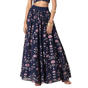 Indya Women Maxi Lehenga Skirt