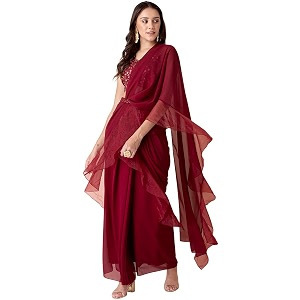 indya georgette western skirt
