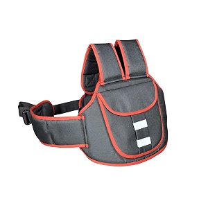 ineffable children motorcycle safety harness - child ride strap - kids vehicle adjustable safety harness strap for two wheeler bike snowmobile horseback riding travel with padded strap maroon