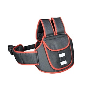 ineffable children motorcycle safety harness - child ride strap - kids vehicle adjustable safety harness strap for two wheeler bike snowmobile horsebaineffable riding travel with strap - red