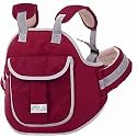 Ineffable Children Motorcycle Safety Harness - Child Ride Strap - Kids Vehicle Adjustable Safety Harness Strap for Two Wheeler Bike Snowmobile Horseback Riding Travel with Padded Strap (Maroon)