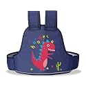 Ineffable Safety Belt for Two Wheeler with Reflective Strips,Portable Seat Belt Children Motorcycle Harness for Bikes, Adjustable Safety Harness for Boys Girls (2-12Years),Blue