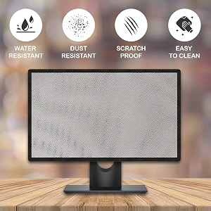 inf dust proof water proof lcd  led monitor cover for samsung 27 inch grey