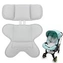 Infant Car Seat Insert, Newborn Car Seat Insert and Head Support Pillow Compatible with Doona Car Seat Strollers, Stroller Cushion, Impact Protection (Gray)