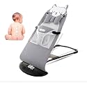 Infant Comfort Baby Bouncer Rocking Chair -Ergonomic Design Baby Bouncy Seats Foldable and Reclining Baby Sleeping & Swing Chair(Multicolour)- Upto 10 Kg