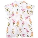 Infant Kimono Robe Newborn Cotton Yarn Robe Baby Romper