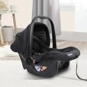 Infantso (4-in-1) Baby Carry Cot (ECE R44/04 Certified), Car Seat, Feeding Chair &amp; Rocker for Infant Babies of 0 to 15 Months | Adjustable Handle, Canopy, Washable Cover | Baby Car Seat with 3-Point Safety Harness - Upto 