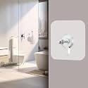 INFERNO 10 Pieces Self Adhesive 6mm Nail Wall Hook for Hanging Frame, Wall Clock Heavy Duty Transparent Hook
